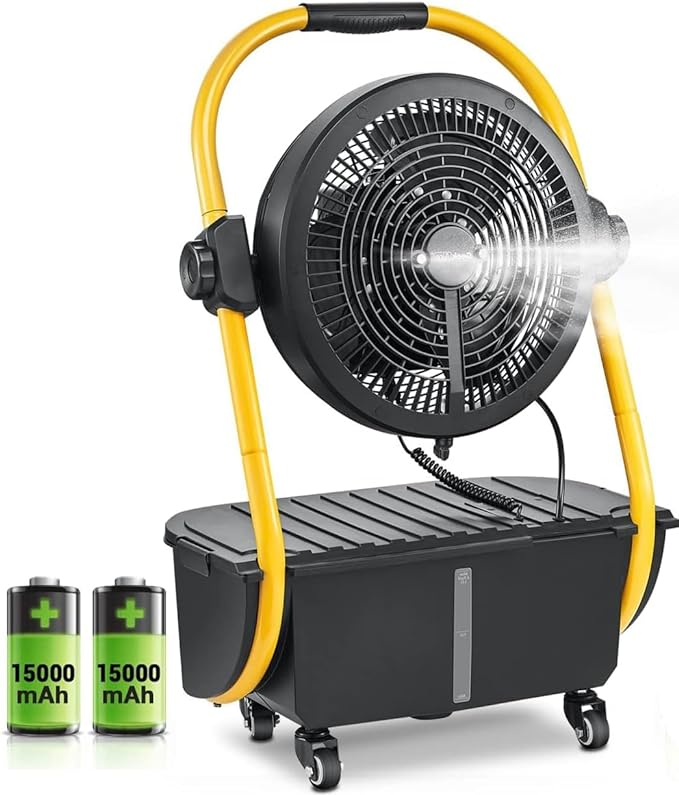 photo of misting fan