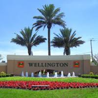 wellington florida entrance sign