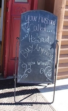 A sign of the times